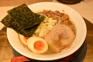 人形町「麺屋 音 人形町店」最高の1杯。絶品煮干しラーメンをいただく！