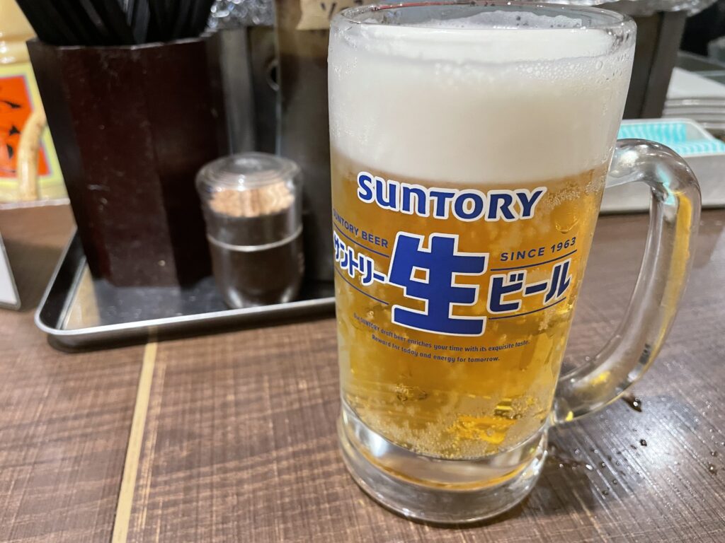 生ビール（中）