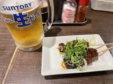 なんばウォーク「七津屋 なんばウォーク店」コスパ最高の立ち飲み屋さんで1人飲み